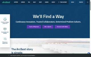 ABF Freight of Delray Beach website