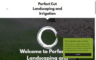 Perfect Cut Landscaping website