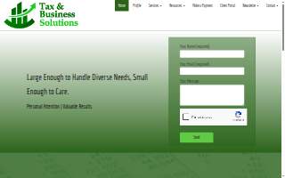 Tax & Business Solutions CPA & Co., LLC website