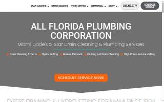 All Florida Plumbing & Electrical website