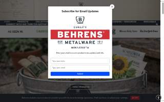 Behrens Heating & Air Conditioning Inc website