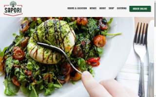 Sapori Miami website