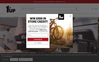 1UP Logistics website