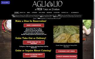 Agliolio ~ a FRESH Take on Italian website