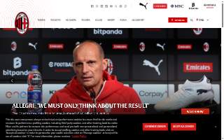 Milan's Lounge website