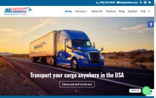 A1 Freight Solutions, Inc. website