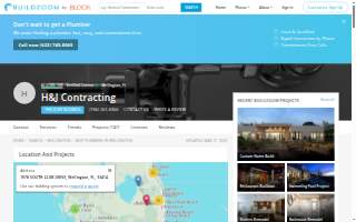 H & J Contracting Inc website