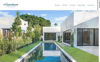 Hometown Landscaping Co. website