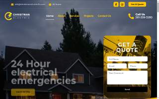 Christman Electric LLC website