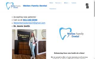 Wellen Family Dental: Annie Smith, DMD website