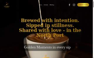 Golden Coffee website