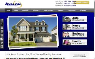 Avalon Insurance Group, Inc. website