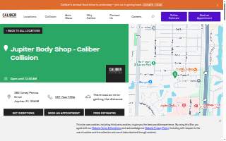 Caliber Collision of Jupiter website