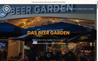 DAS Beer Garden website