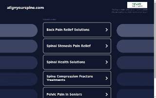 Align Your Spine website