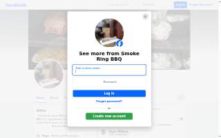 Smoke Rings Bbq website