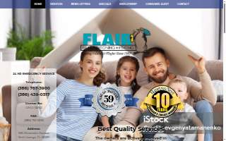 Flair Air Conditioning Inc website