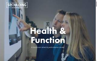 Spaulding Family Chiropractic & Wellness, Inc. website
