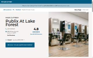 Hair Cuttery of Sanford website