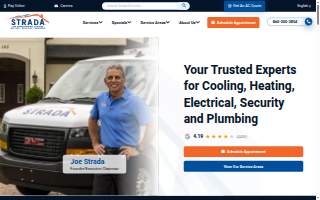 Strada Services of Sanford website