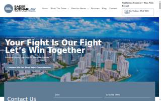 Bader Bodnar Law website