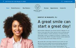 Dental Arts of Broward - Margate website