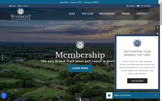 Woodmont Wellness & Fitness website