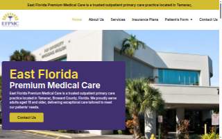 East Florida Premium Medical Care website