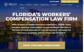 Berlin Law Firm website