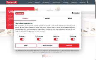 Tunstall Trucking Inc website