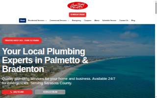 Armstrong Bros Plumbing website