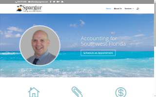 Spargur Tax & Accounting PA website