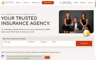 My Florida Insurance website