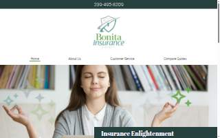 Bonita Insurance Agency website