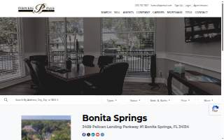 Premiere Plus Realty website