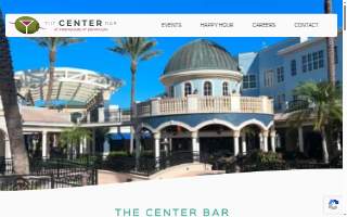 The Center Bar website