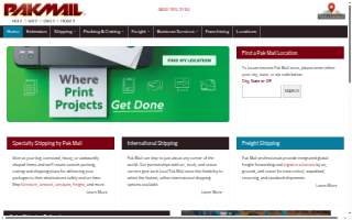 Pak-n-Ship of SWFL East Bonita website