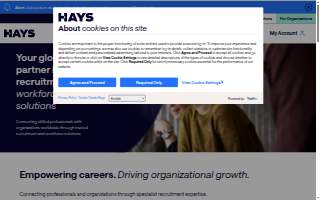 Hays Construction and Remodeling website