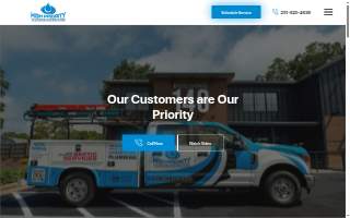 High Priority Plumbing and Services, Inc. of Columbus website