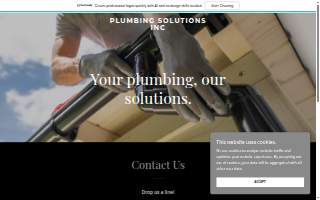 Plumbing Solutions Inc website
