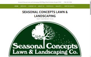 Seasonal Concepts Lawn & Landscaping website