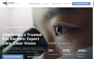 Charleston Cornea & Refractive Surgery of North Charleston website