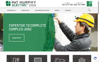 Pat Murphy Electric Inc. of Sandy Springs website