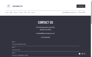Dan McNeely CPA website