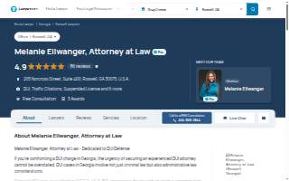 Melanie Ellwanger, Attorney at Law website