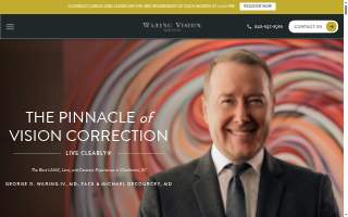 Waring Vision Institute website