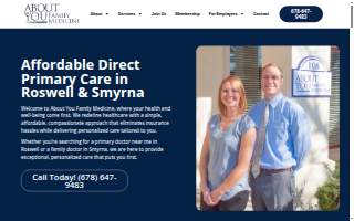 About You Family Medicine website