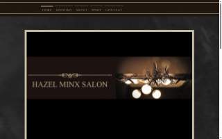 Hazel Minx Salon website