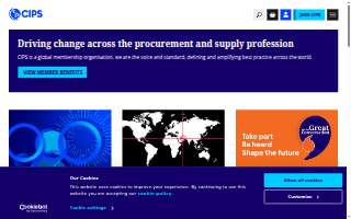 Cips Coffee Roasters website