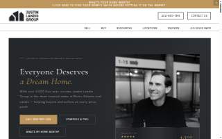 Justin Landis Group Real Estate of Johns Creek website